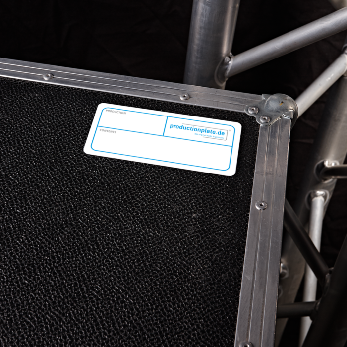 STOCK PLATE 120 x 60 mm