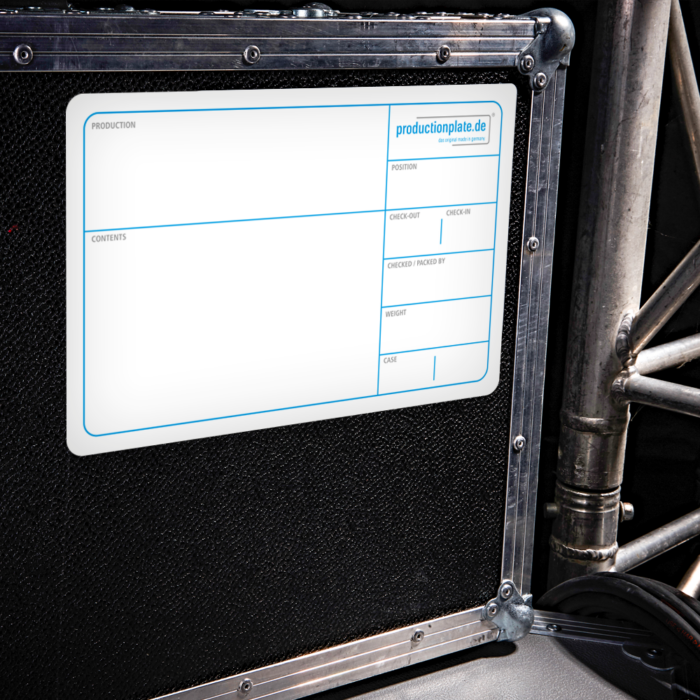 STOCK PLATE 290 x 190 mm